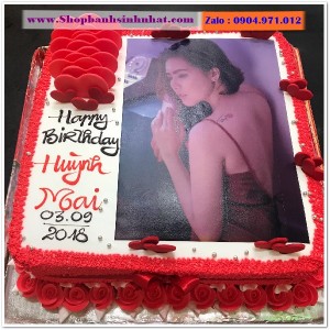 Bánh Sinh Nhật In Hình Ảnh - H247